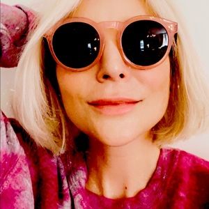 Pink Illesteva Leonard II Sunglasses - In a HAPPY color!